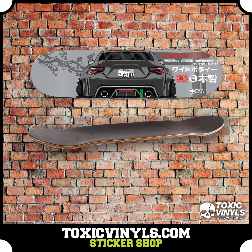 Toyota GT86 JDM Skate Deck