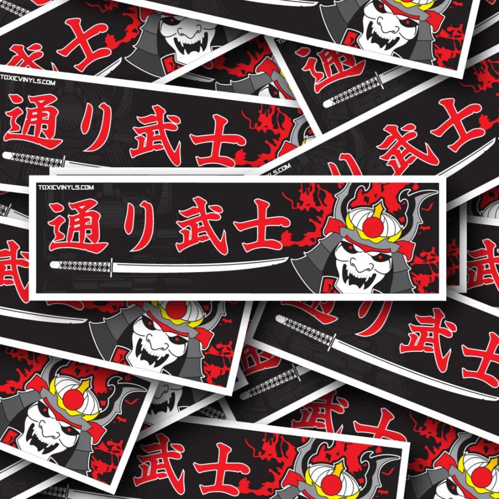 Street Samurai JDM Slap Sticker