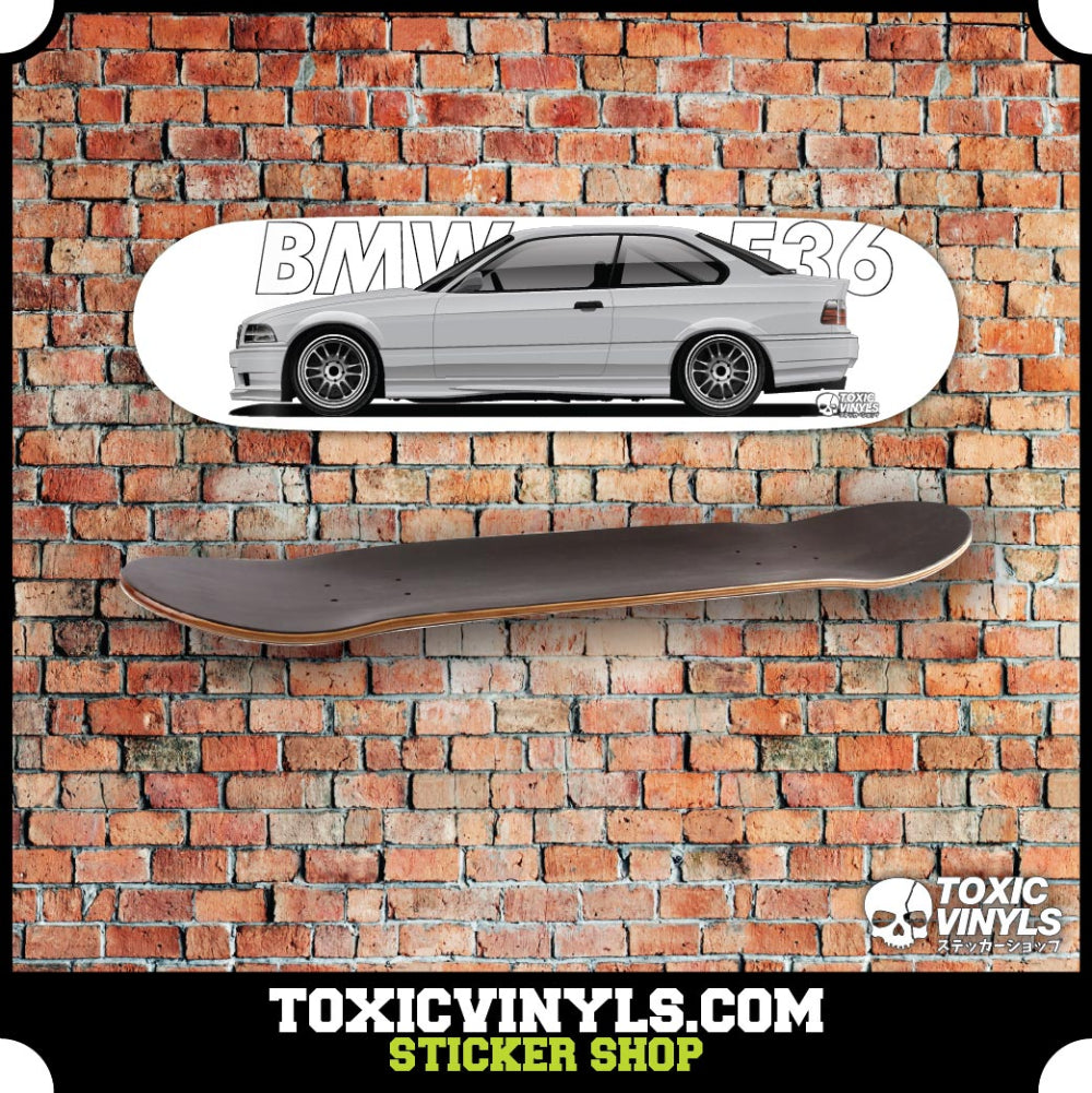 BMW E36 car Skate Deck Wall art 