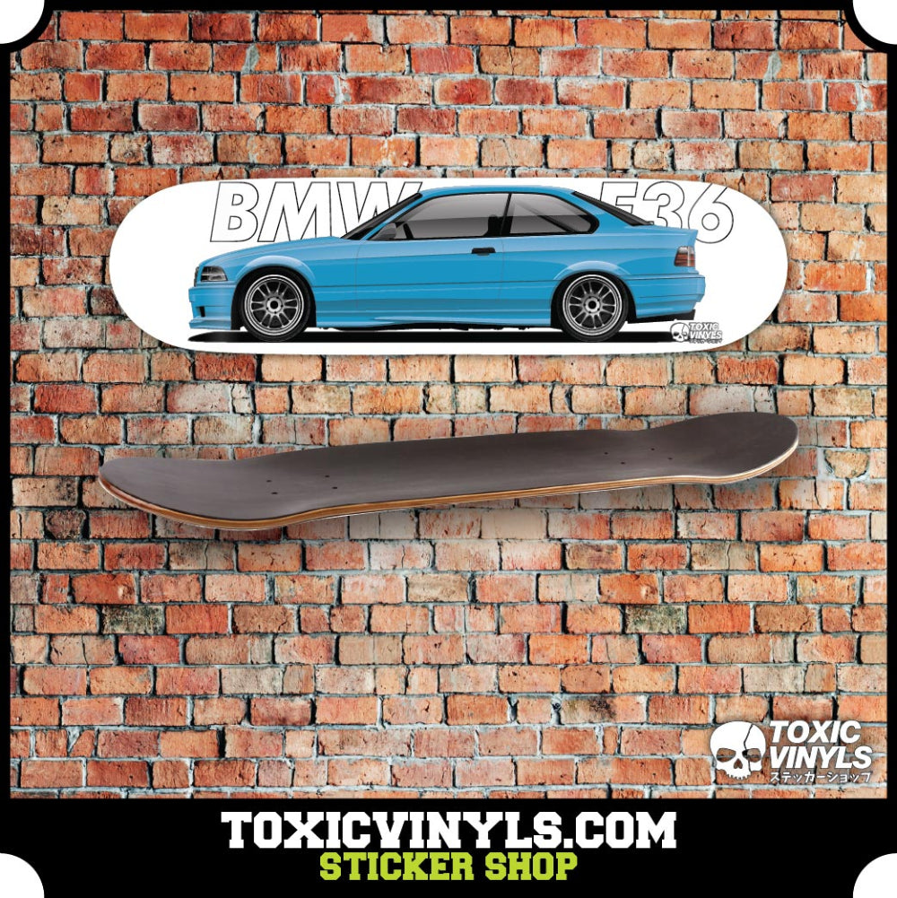 BMW E36 car Skate Deck Wall art 
