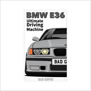 Workshop Banner BMW E36 Classic