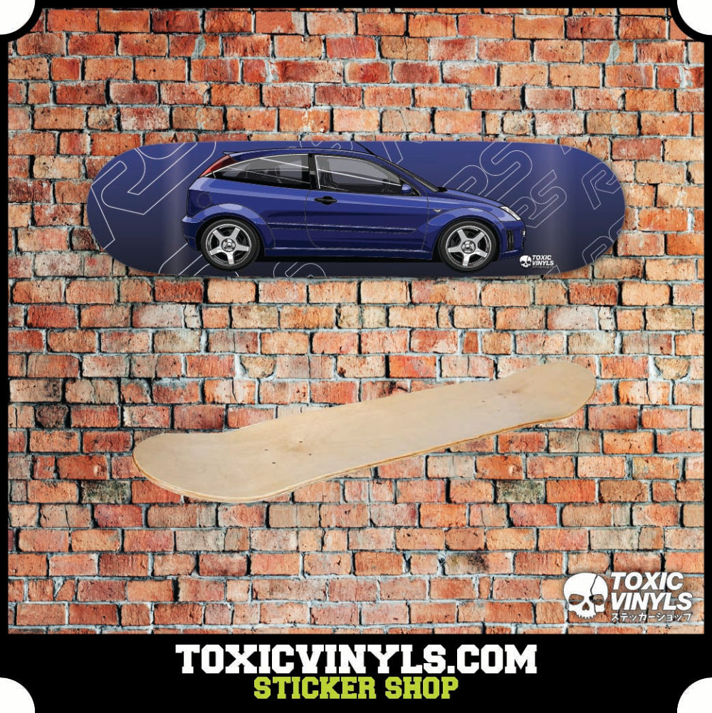 Skate deck ford focus rs mk1  wall art