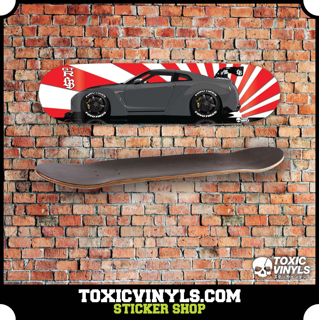 Nissan GTR35 JDM Skate Deck