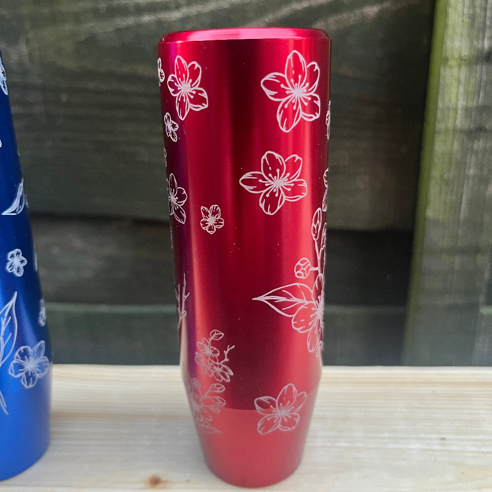 jdm sakura gear knob, jdm car shifter red