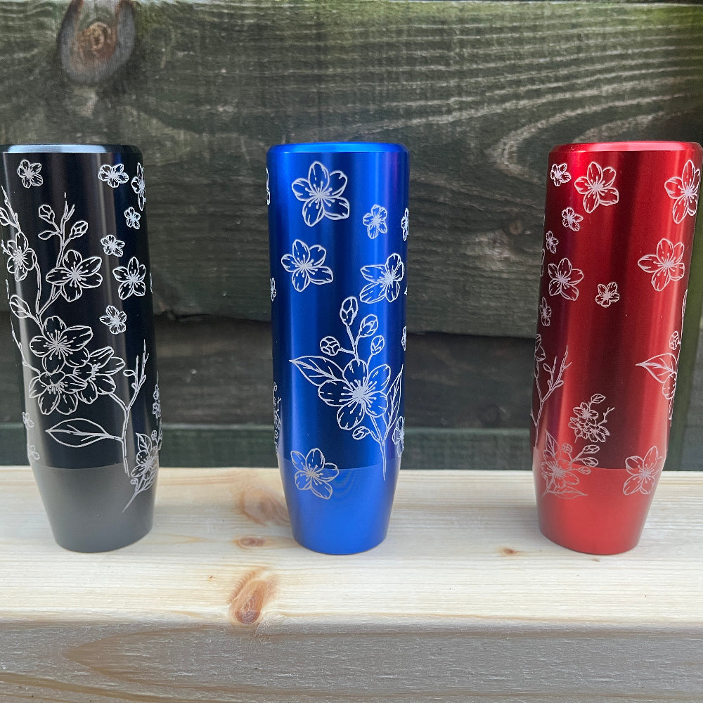 jdm sakura gear knob, jdm car shifter black, red, bue