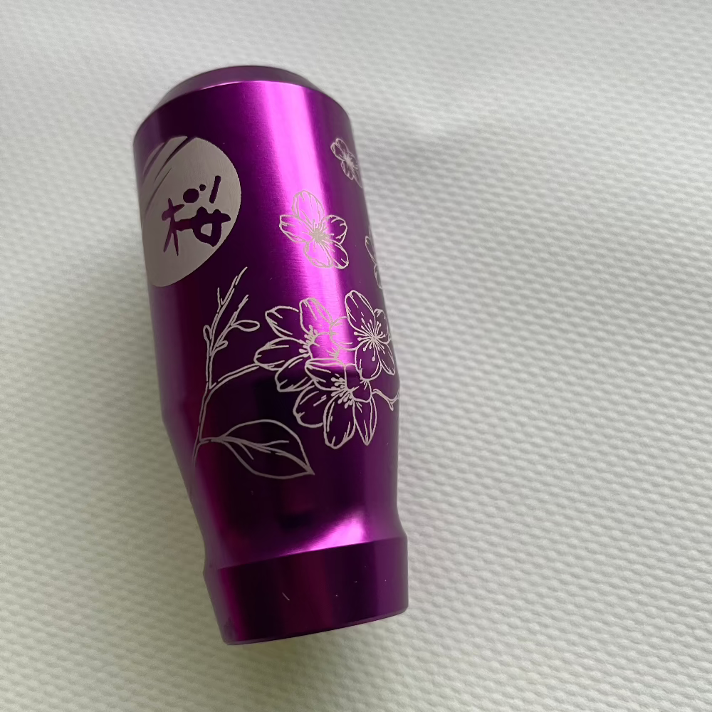 Cherry Blossom JDM Gear Knob gear shifter Grey Black