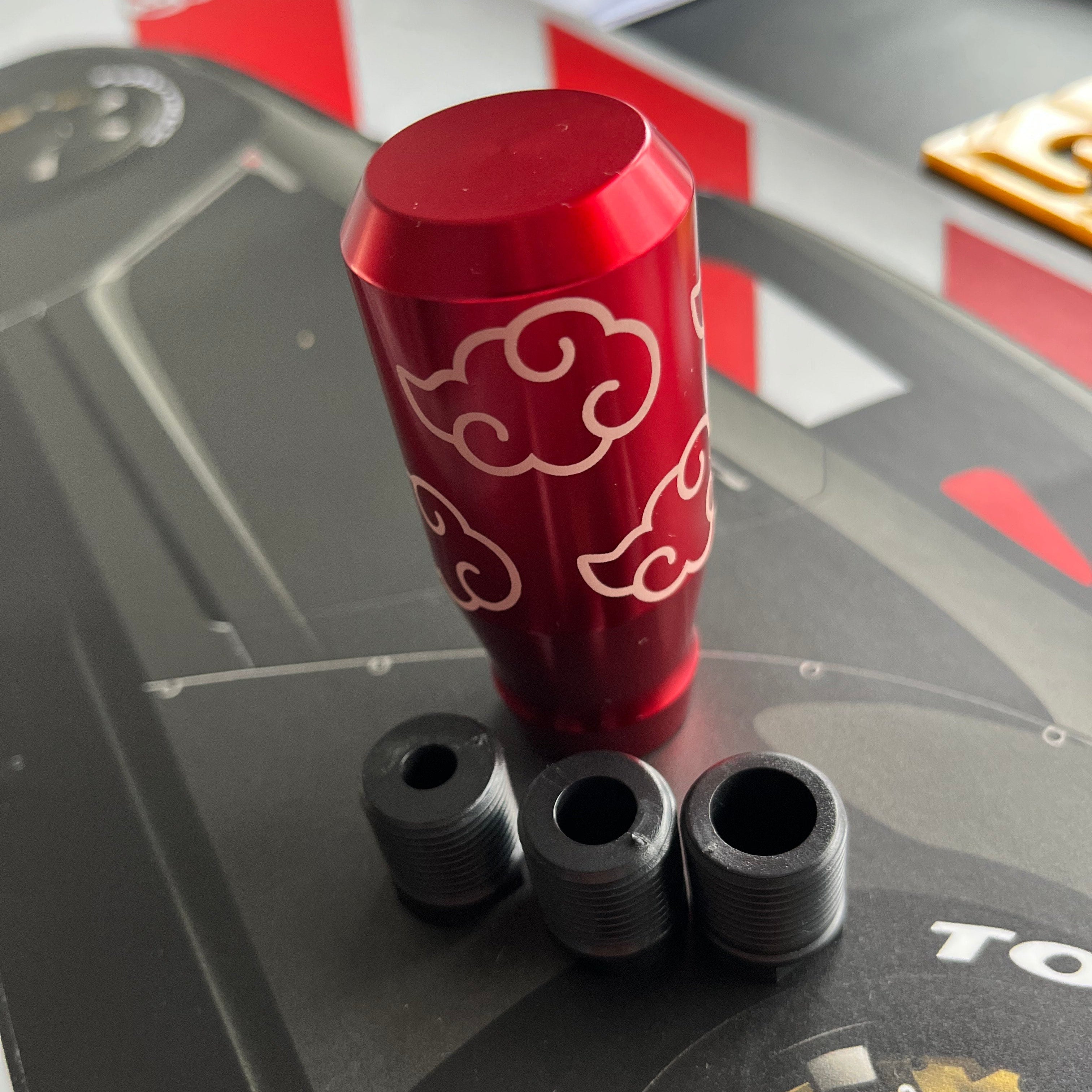 Akatsuki Cloud theme Shift Knob JDM Gear Knob Game Shifter 78mm high