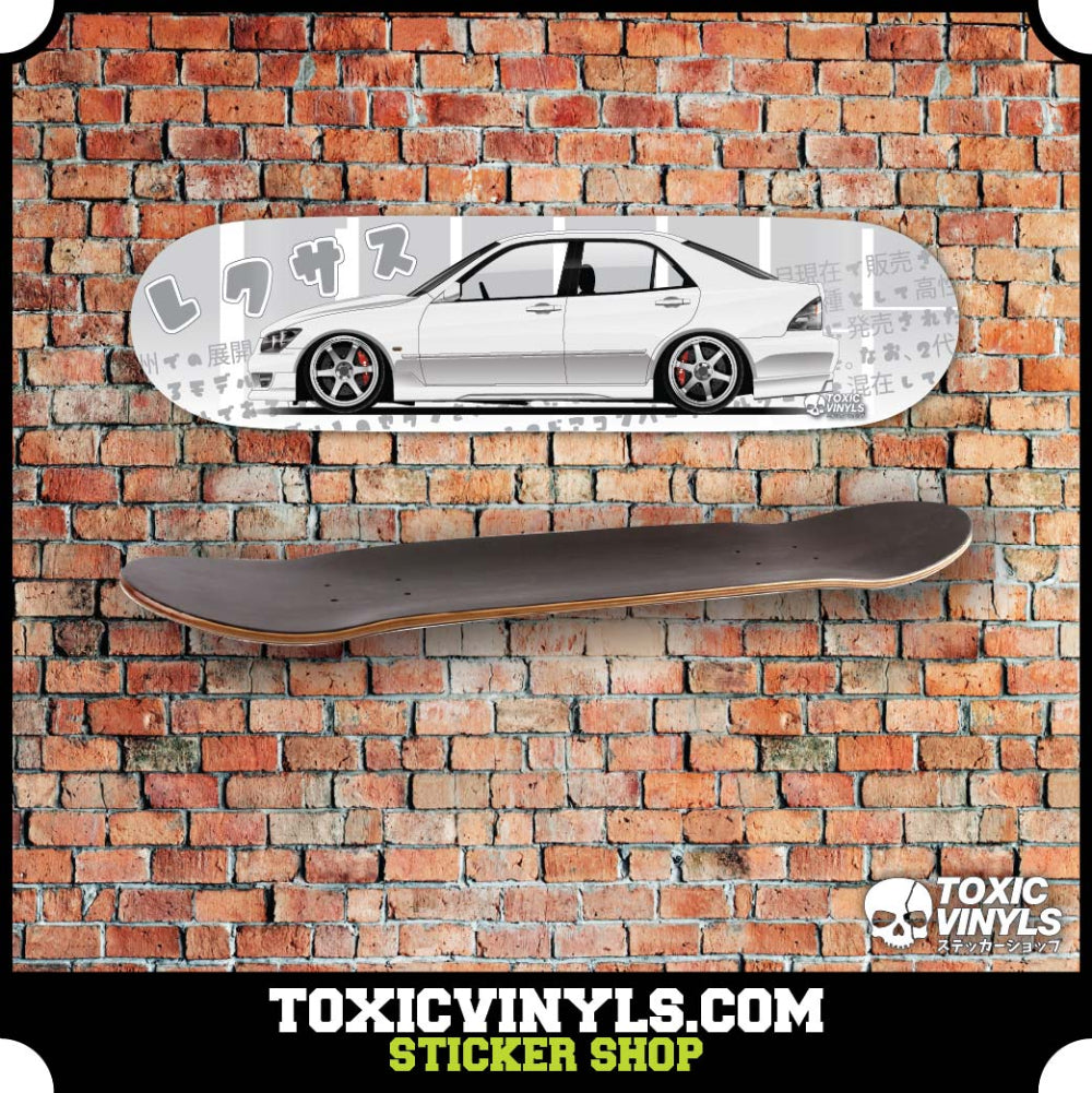 Lexus IS200 Jdm Skate Deck  automotive wall art