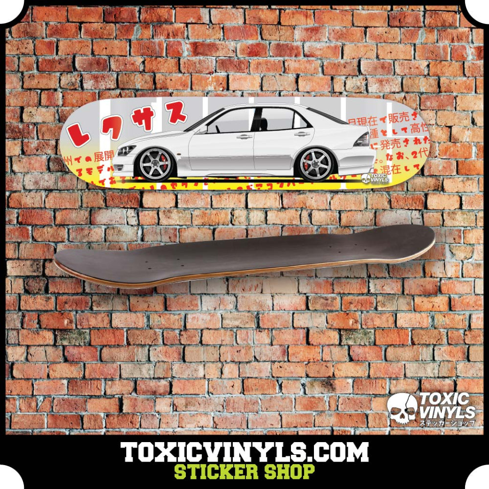 Lexus IS200 Jdm Skate Deck wall art