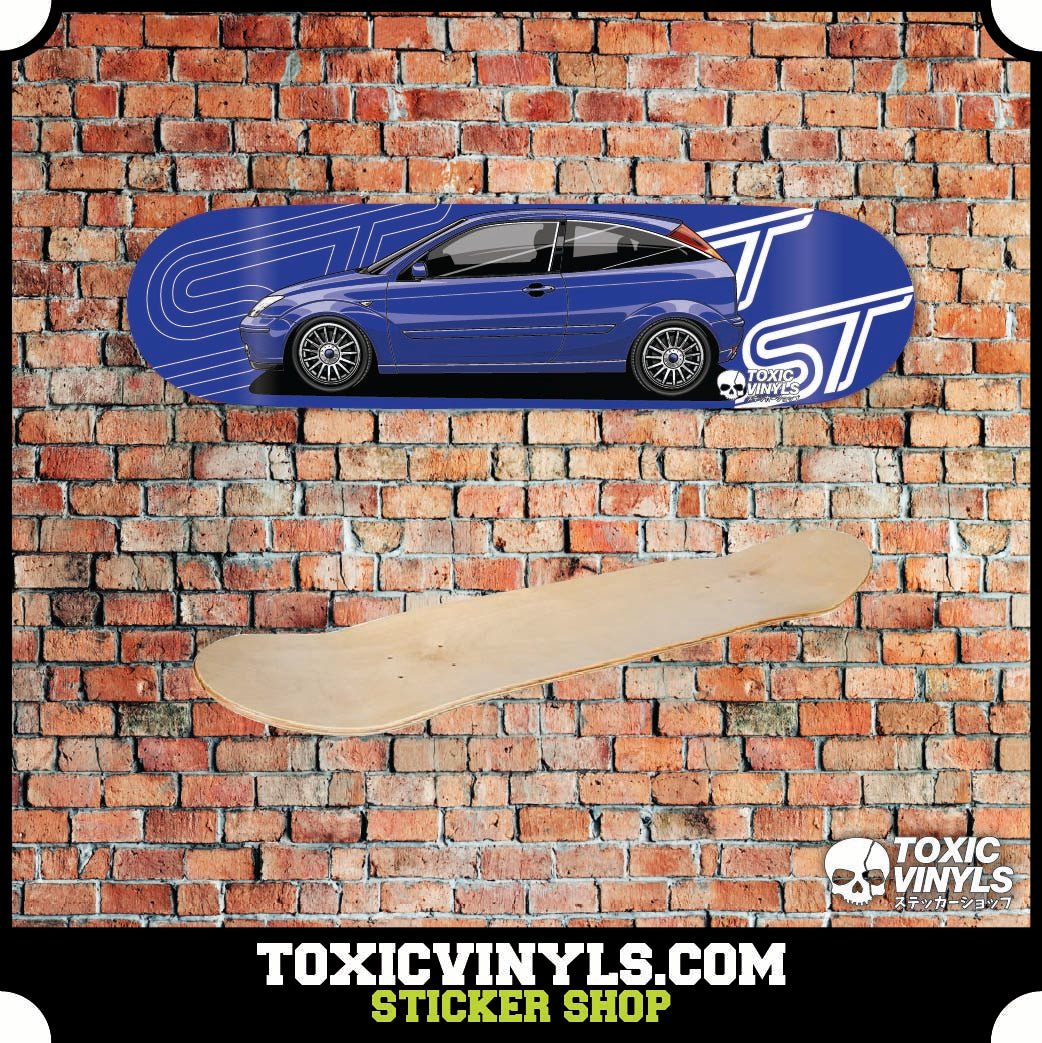 Ford Focus ST170 mk1 Skate Deck Wall Art