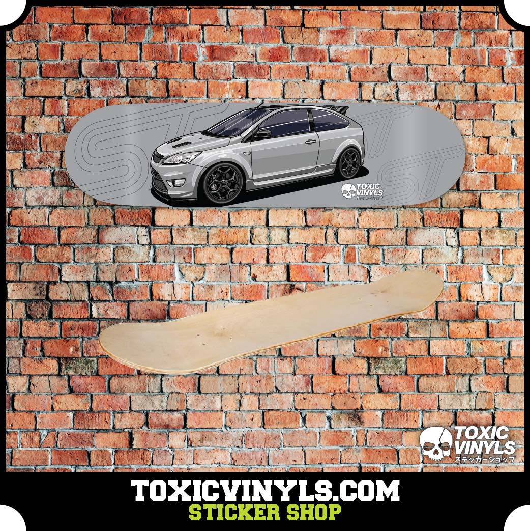 Ford Focus ST mk2 Skate Deck Wall Art