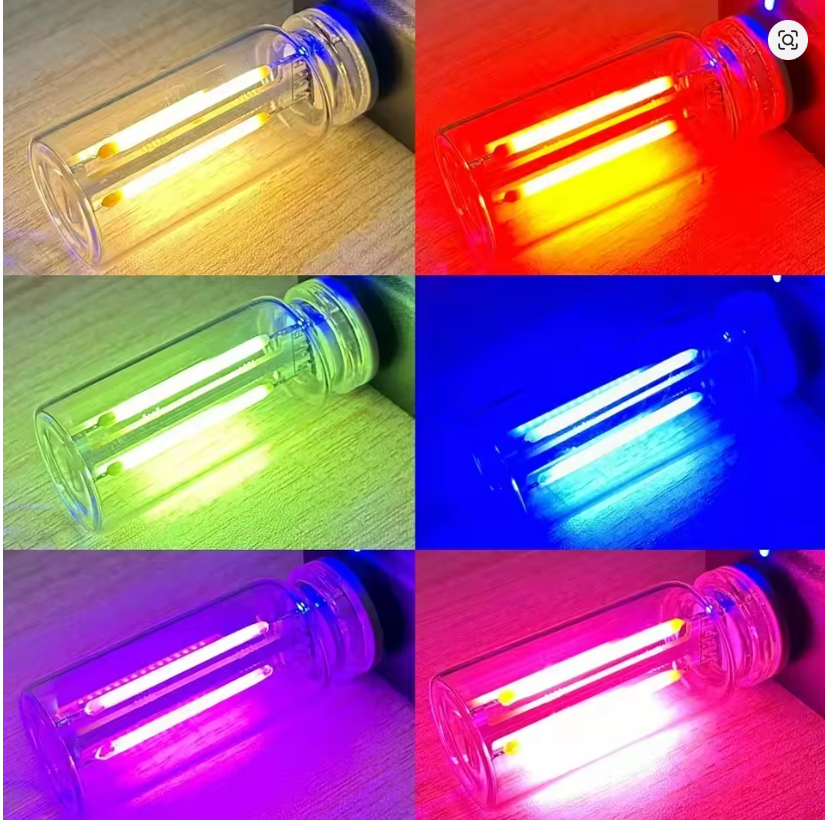 Car Interior USB Light blue