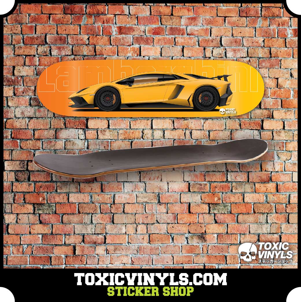 Lamborghini Aventador Skate Deck
