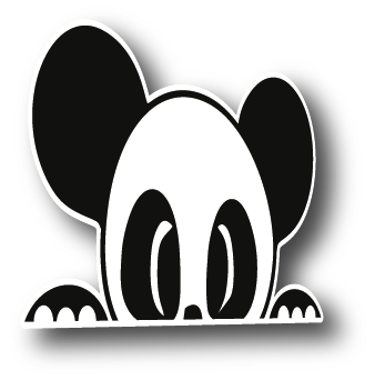 Cute Panda Peeker Sticker