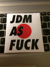 JDM AS FUCK Slap Sticker