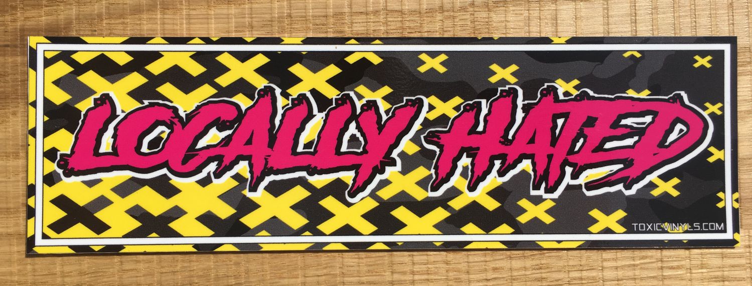 LOCALLY HATED JDM Drift Slap Sticker