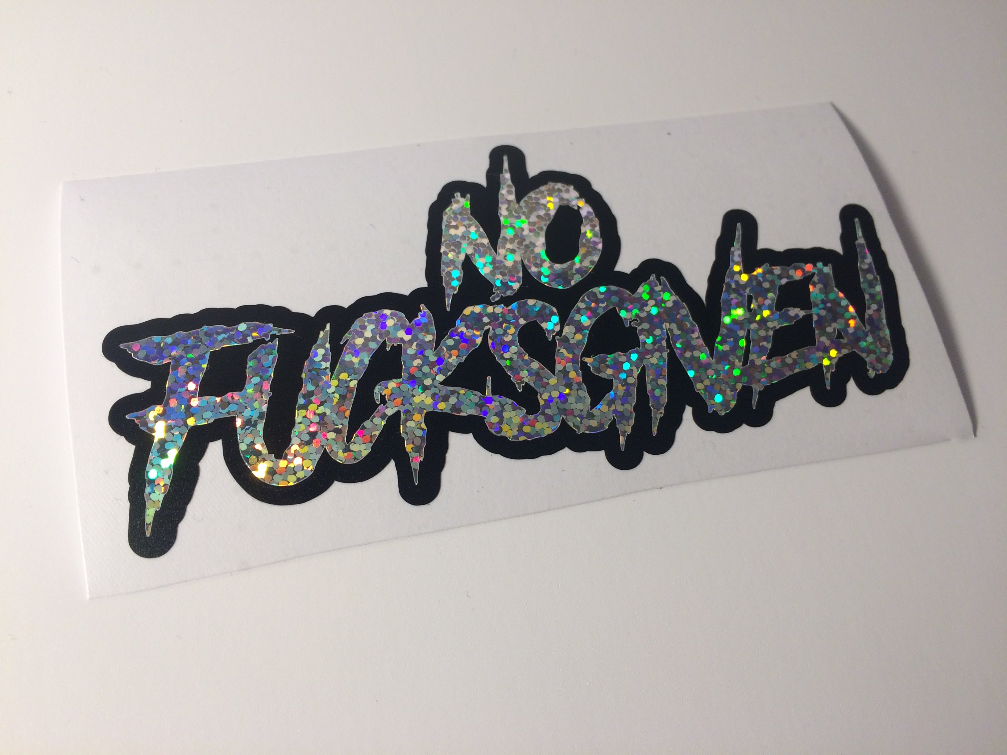 No Fucks Given NoFucksGiven Vinyl Sticker