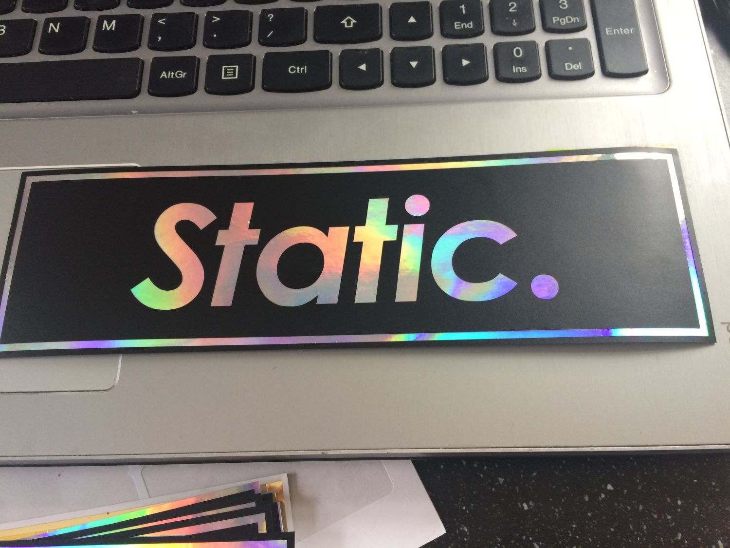 Static Slap Sticker – ToxicVinyls