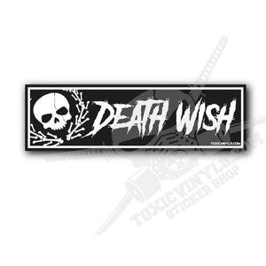 death wish slap sticker