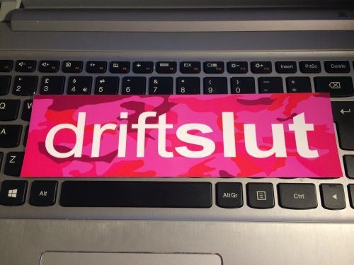 Drift slut slap sticker